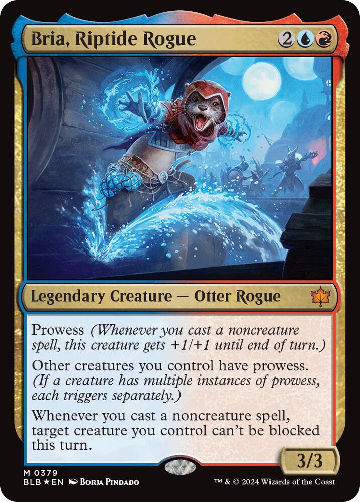 Bria, Riptide Rogue-Bloomburrow-M-Foil