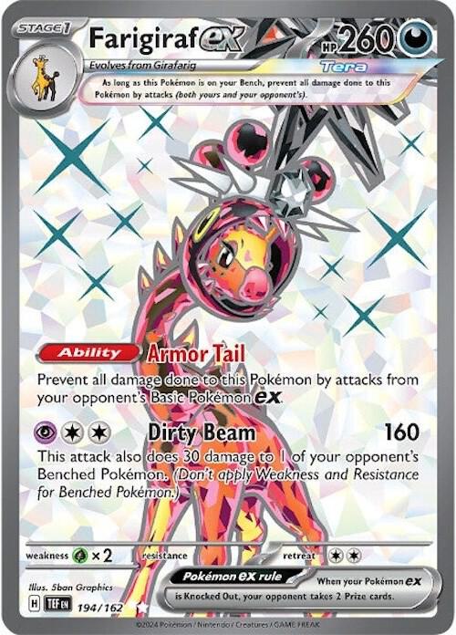 Farigiraf ex - 194/162-SV05: Temporal Forces-Ultra Rare-Holofoil