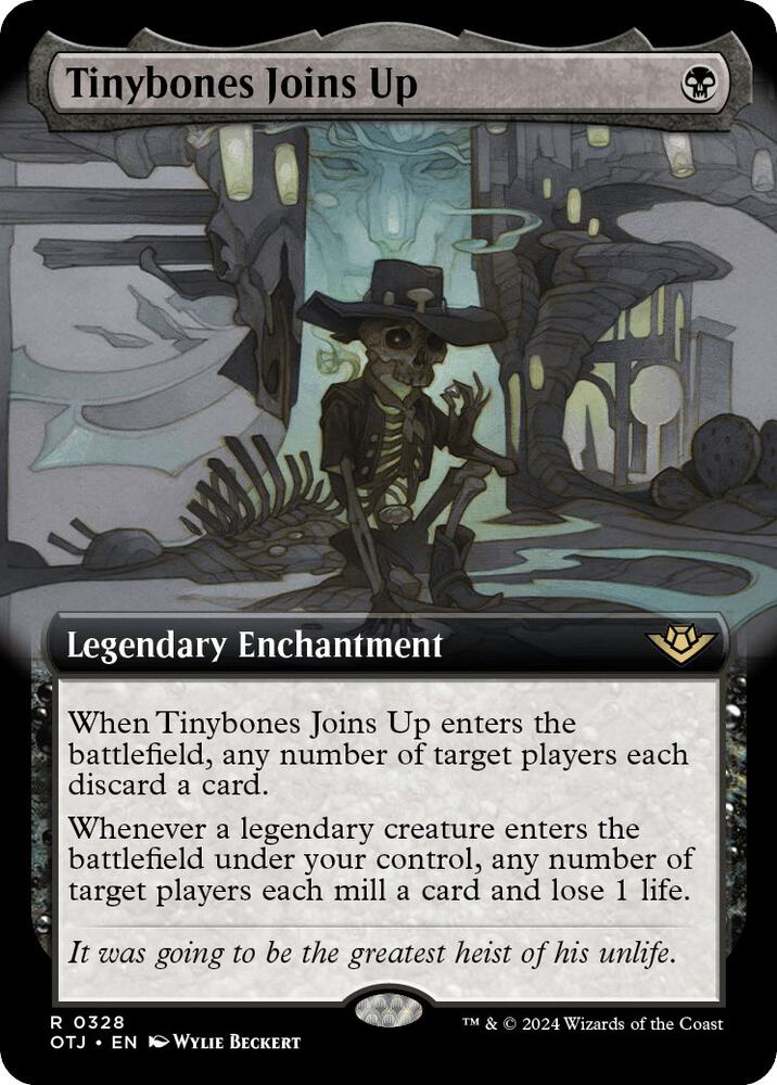 Tinybones Joins Up (Extended Art)-Outlaws of Thunder Junction-R-Normal