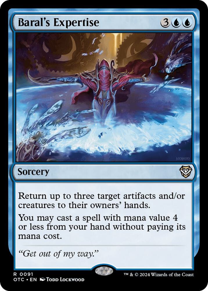 Baral's Expertise-Commander: Outlaws of Thunder Junction-R-Normal