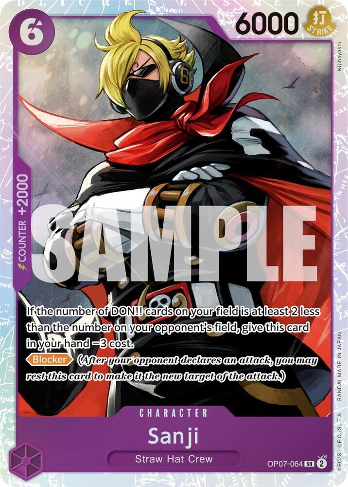 Sanji-500 Years in the Future-SR-Foil