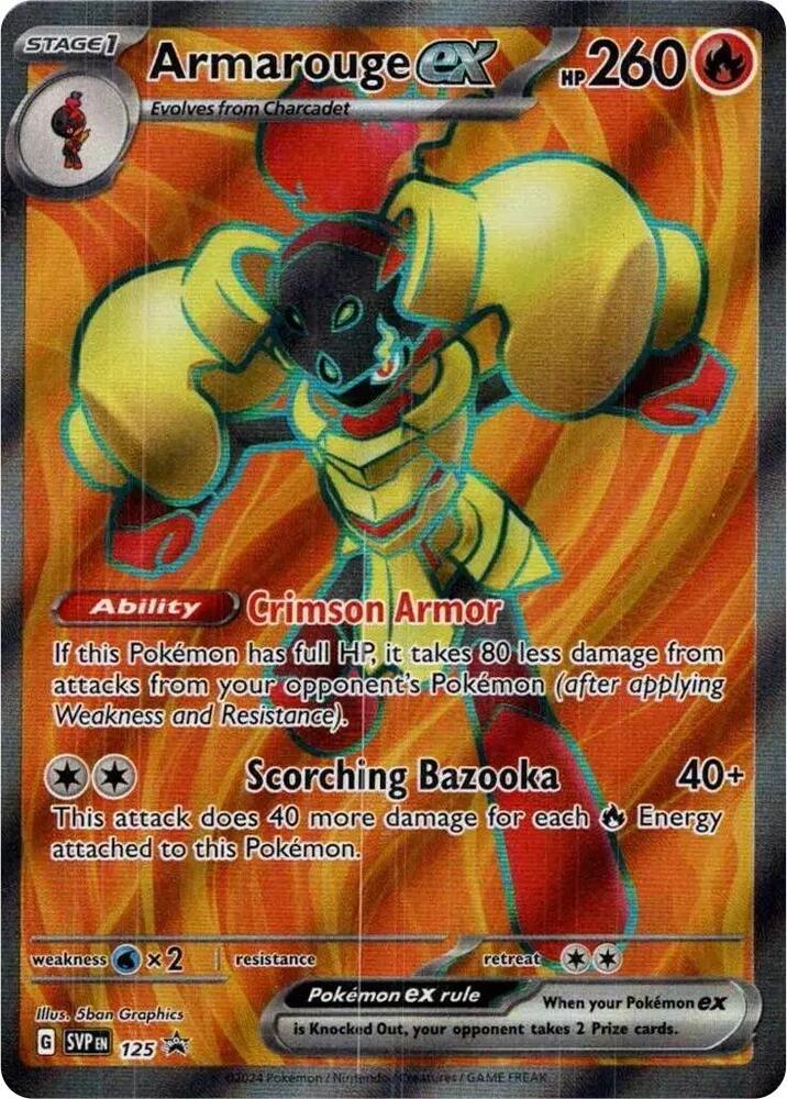 Armarouge ex - 125-SV: Scarlet & Violet Promo Cards-Promo-Holofoil