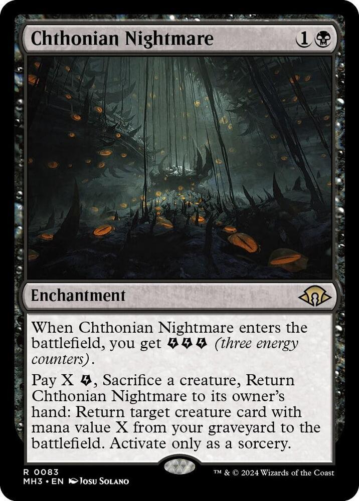 Chthonian Nightmare-Modern Horizons 3-R-Normal