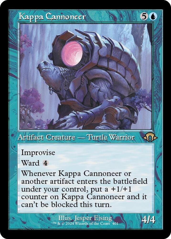 Kappa Cannoneer (Retro Frame)-Modern Horizons 3-R-Normal