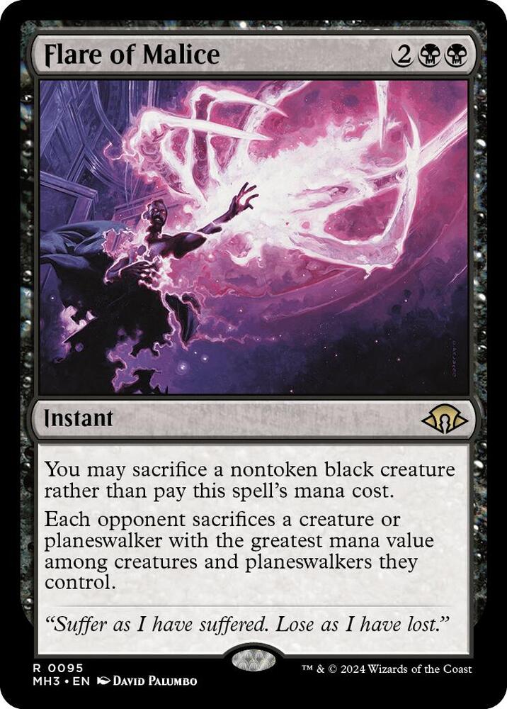 Flare of Malice-Modern Horizons 3-R-Normal