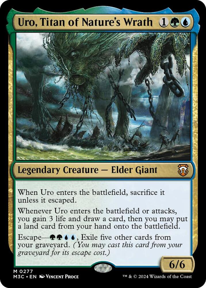 Uro, Titan of Nature's Wrath-Commander: Modern Horizons 3-M-Normal