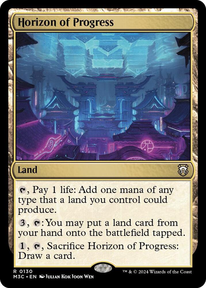 Horizon of Progress-Commander: Modern Horizons 3-R-Normal
