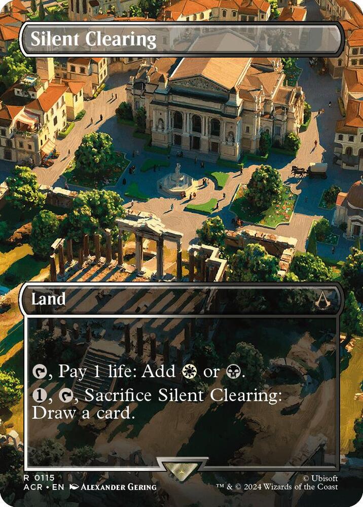 Silent Clearing (Borderless)-Universes Beyond: Assassin's Creed-R-Normal