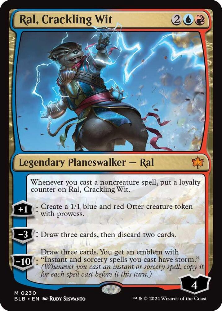 Ral, Crackling Wit-Bloomburrow-M-Foil