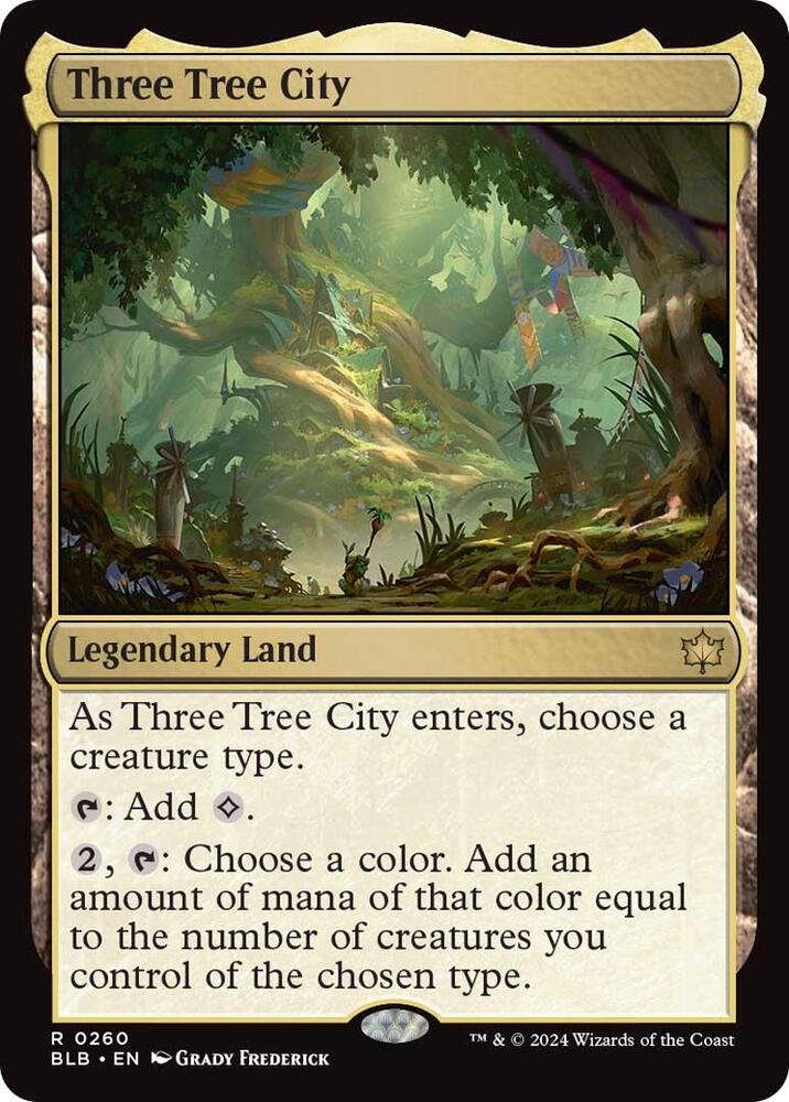 Three Tree City-Bloomburrow-R-Normal