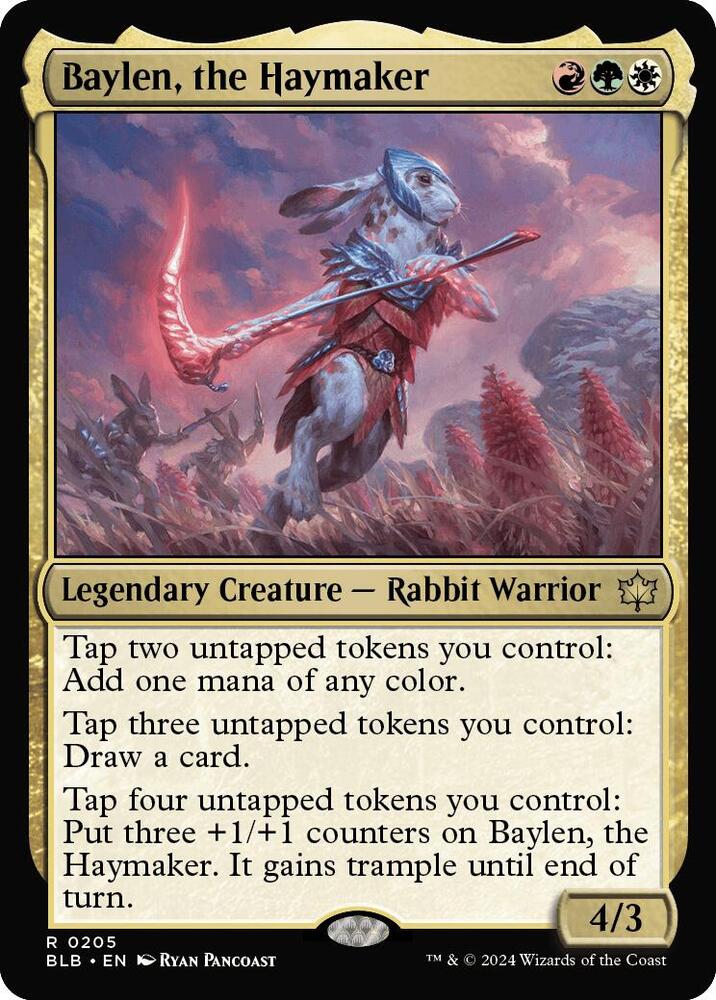 Baylen, the Haymaker-Bloomburrow-R-Normal