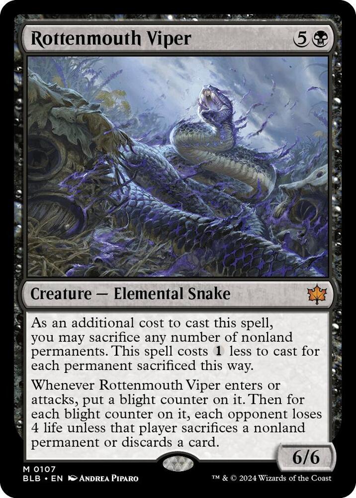 Rottenmouth Viper-Bloomburrow-M-Normal