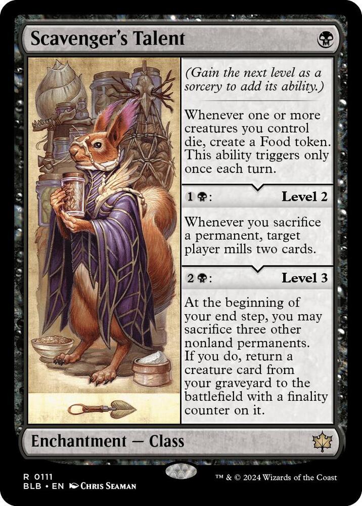 Scavenger's Talent-Bloomburrow-R-Normal