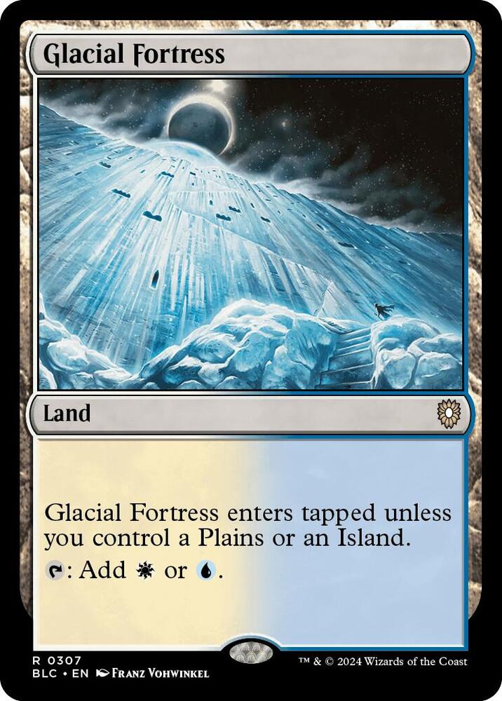 Glacial Fortress-Commander: Bloomburrow-R-Normal