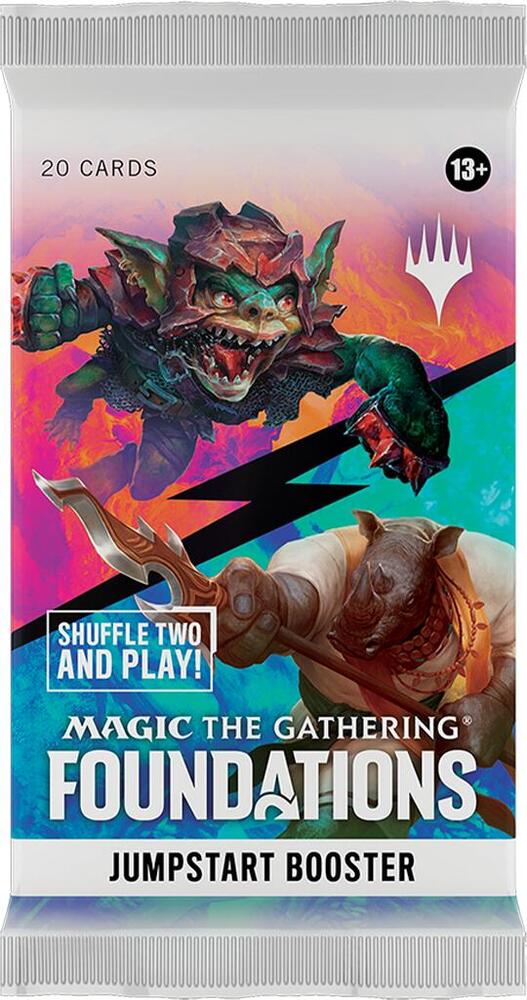 Magic: The Gathering Foundations - Jumpstart Booster Pack-Foundations Jumpstart--Normal