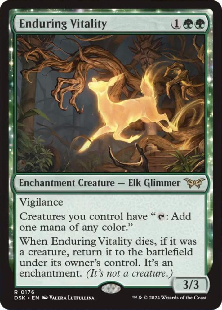 Enduring Vitality-Duskmourn: House of Horror-R-Normal