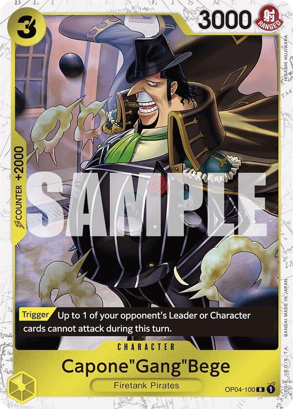 Capone"Gang"Bege (OP04-100) (Jolly Roger Foil)-Premium Booster -The Best--R-Foil