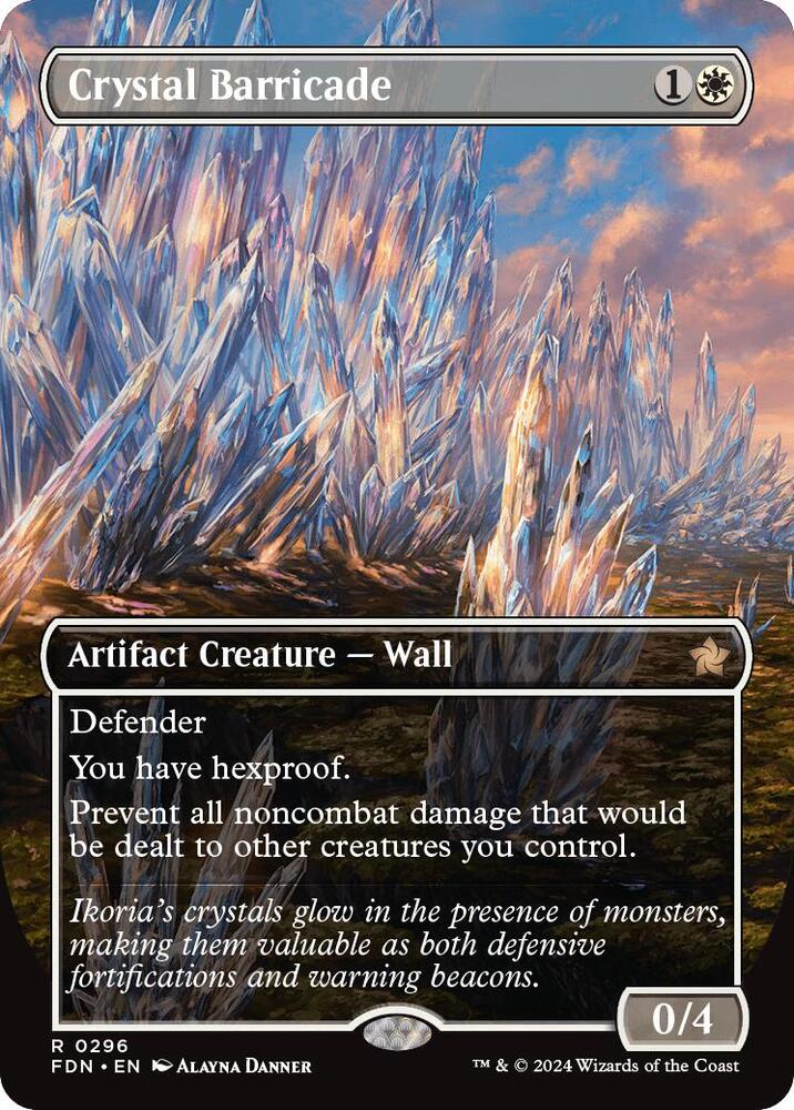 Crystal Barricade (Borderless)-Foundations-R-Normal