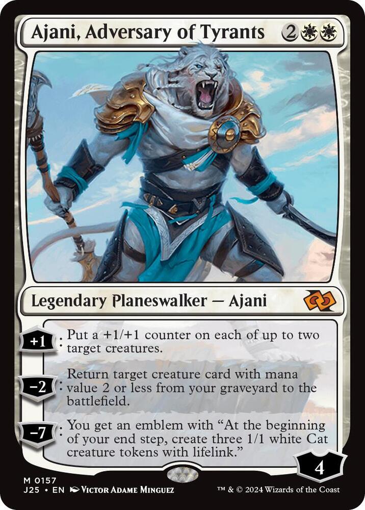 Ajani, Adversary of Tyrants-Foundations Jumpstart-M-Normal