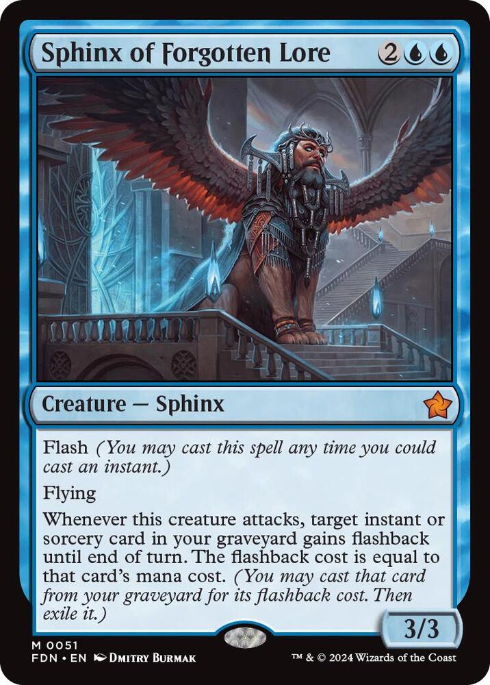 Sphinx of Forgotten Lore-Foundations-M-Normal