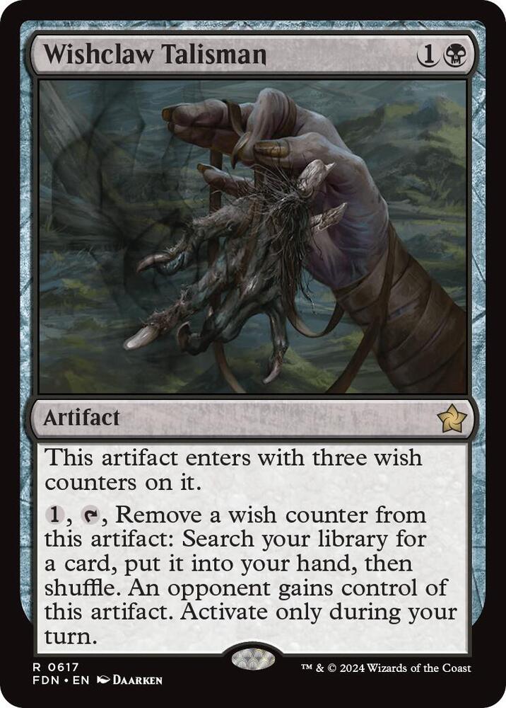 Wishclaw Talisman-Foundations-R-Normal