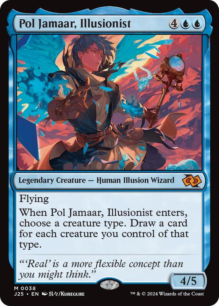 Pol Jamaar, Illusionist (Anime)-Foundations Jumpstart-M-Normal