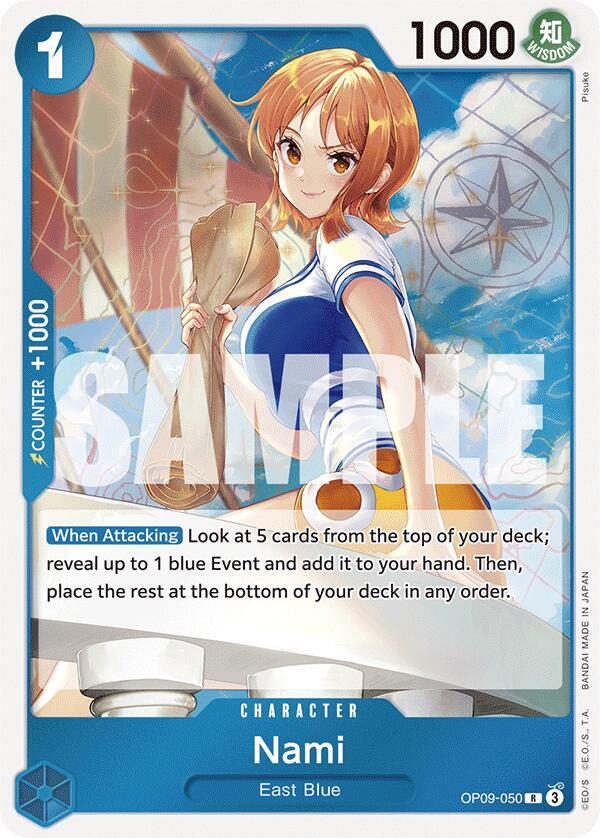 Nami (050)-Emperors in the New World-R-Foil