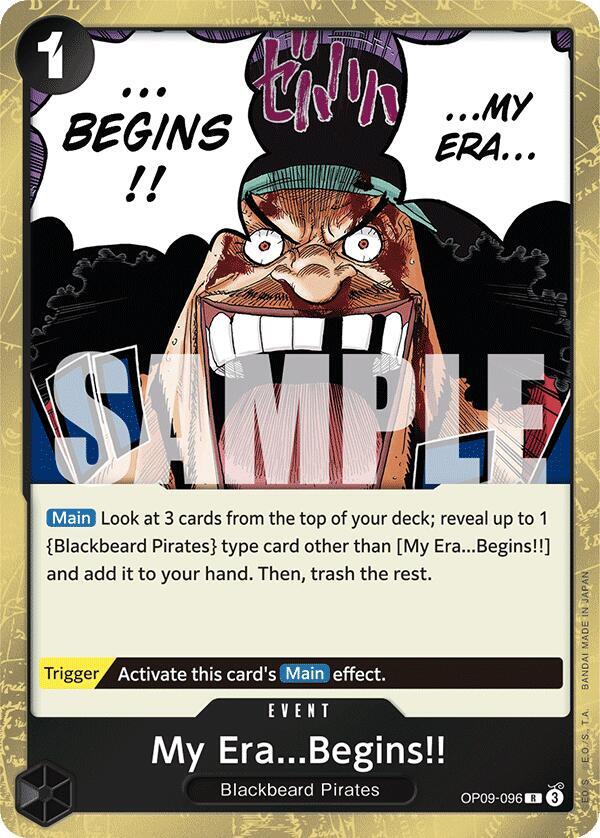 My Era...Begins!!-Emperors in the New World-R-Foil