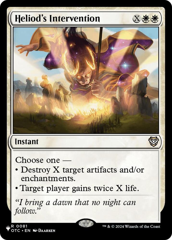 Heliod's Intervention-The List Reprints-R-Normal
