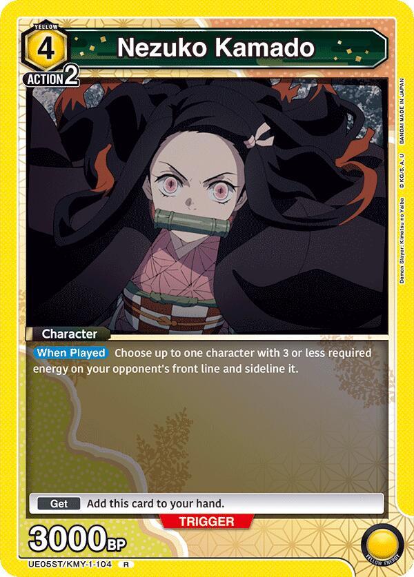 Nezuko Kamado (104)-UE05ST: Demon Slayer: Kimetsu no Yaiba Starter Deck-Rare-Normal