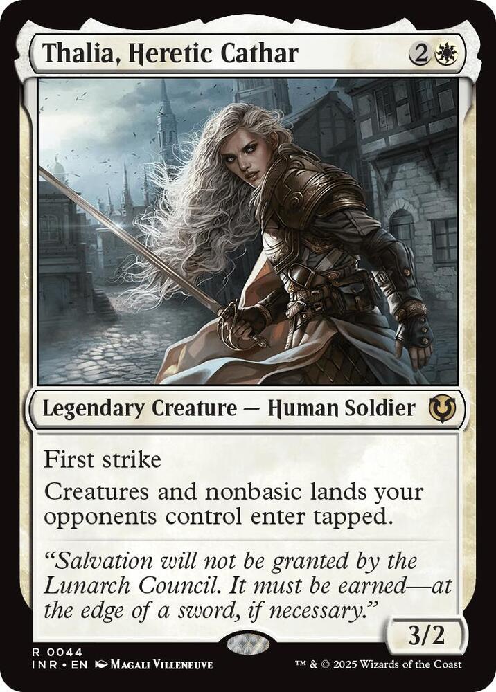 Thalia, Heretic Cathar-Innistrad Remastered-R-Normal