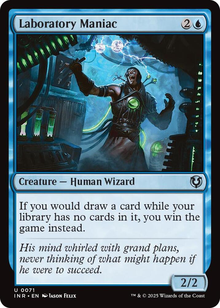 Laboratory Maniac-Innistrad Remastered-U-Normal