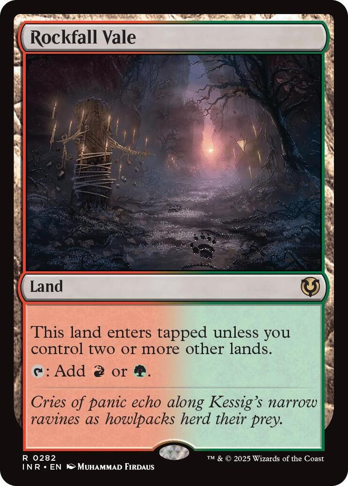 Rockfall Vale-Innistrad Remastered-R-Normal
