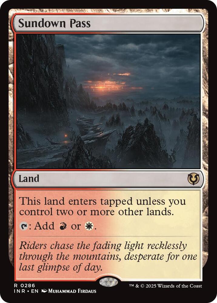 Sundown Pass-Innistrad Remastered-R-Normal