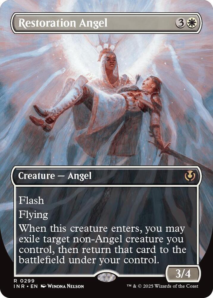 Restoration Angel (Borderless)-Innistrad Remastered-R-Normal