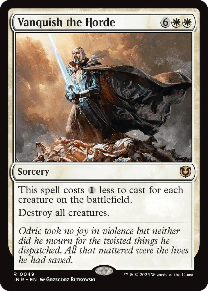 Vanquish the Horde-Innistrad Remastered-R-Foil