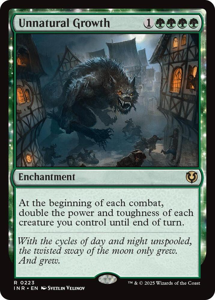Unnatural Growth-Innistrad Remastered-R-Foil