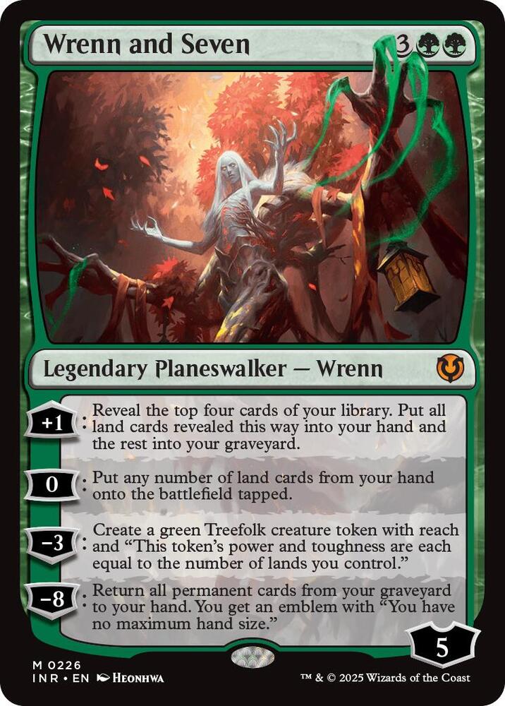 Wrenn and Seven-Innistrad Remastered-M-Normal