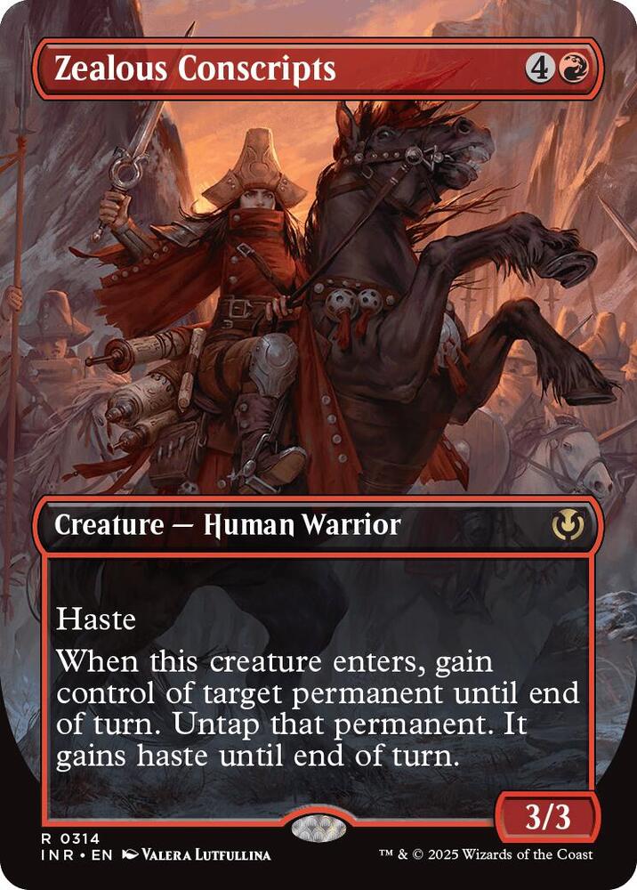 Zealous Conscripts (Borderless)