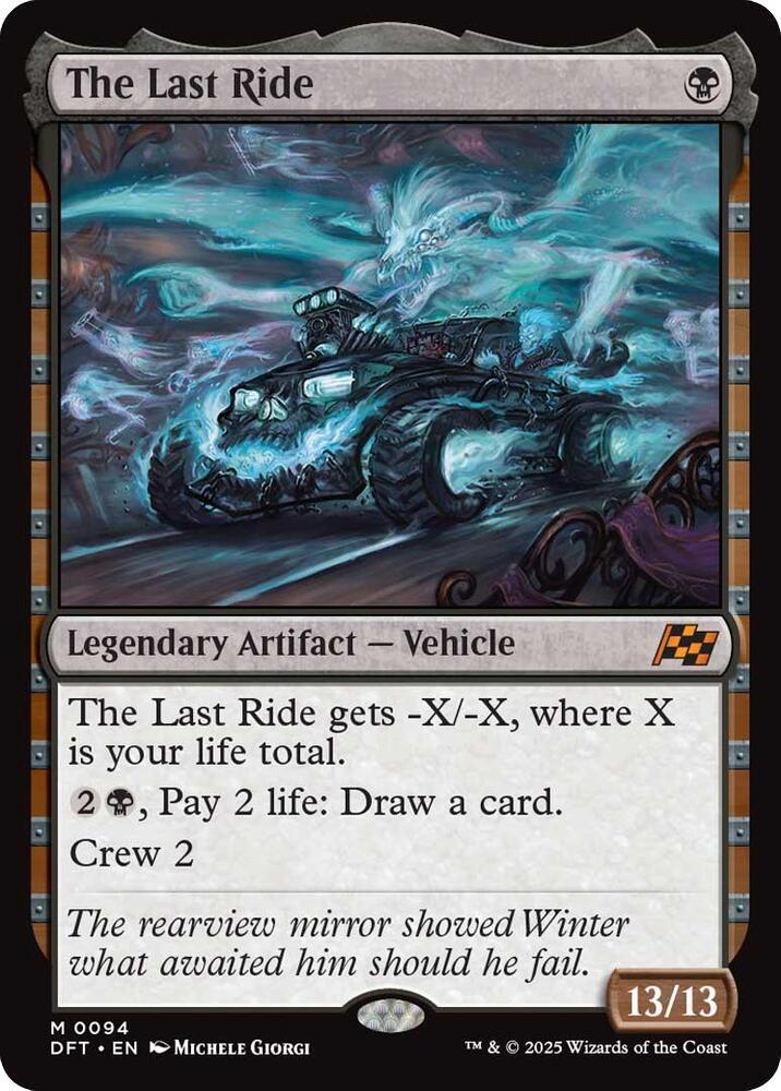 The Last Ride-Aetherdrift-M-Foil