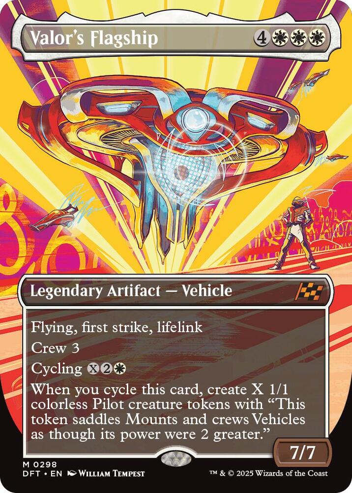 Valor's Flagship (Borderless)-Aetherdrift-M-Normal