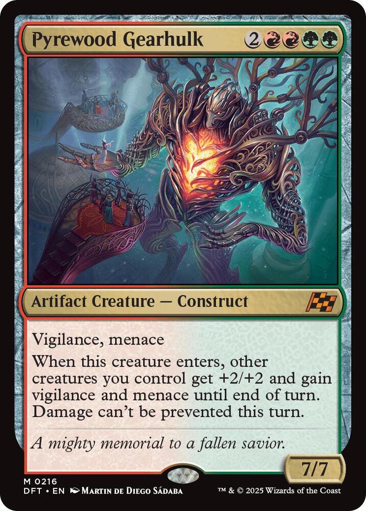 Pyrewood Gearhulk-Aetherdrift-M-Foil