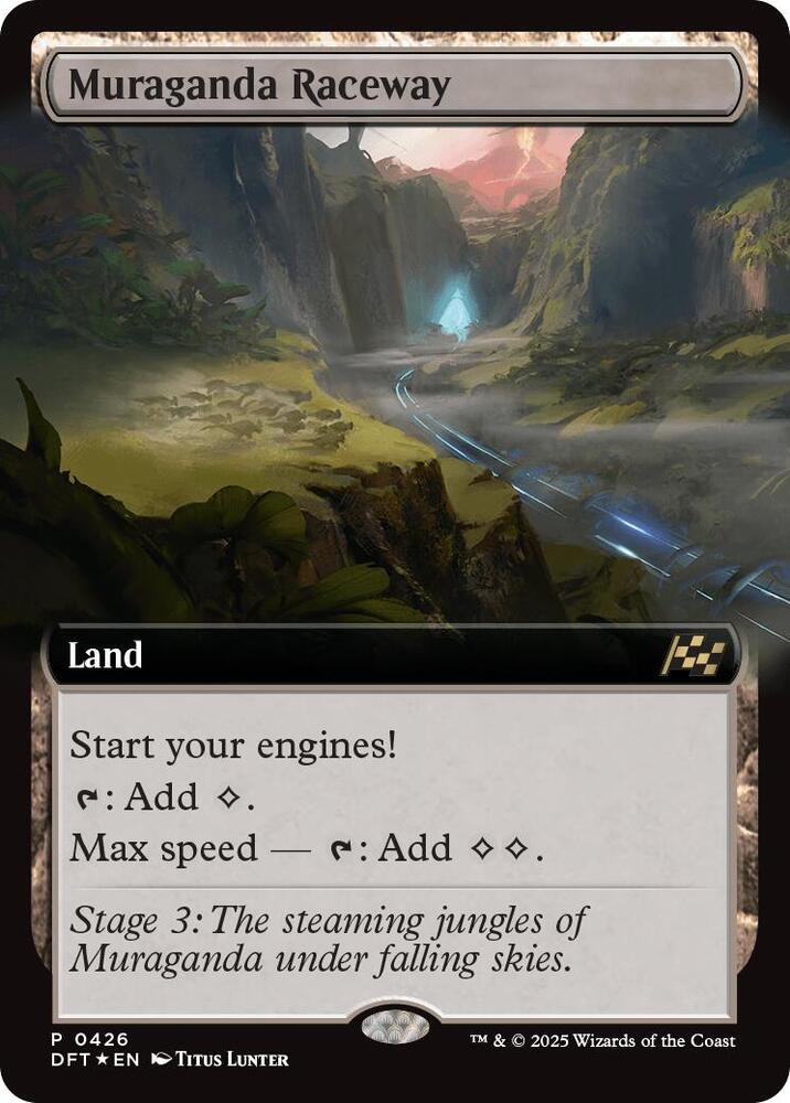 Muraganda Raceway (0426) (Extended Art)-Aetherdrift-P-Foil