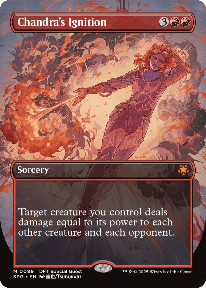 Chandra's Ignition (Borderless)-Special Guests-M-Normal