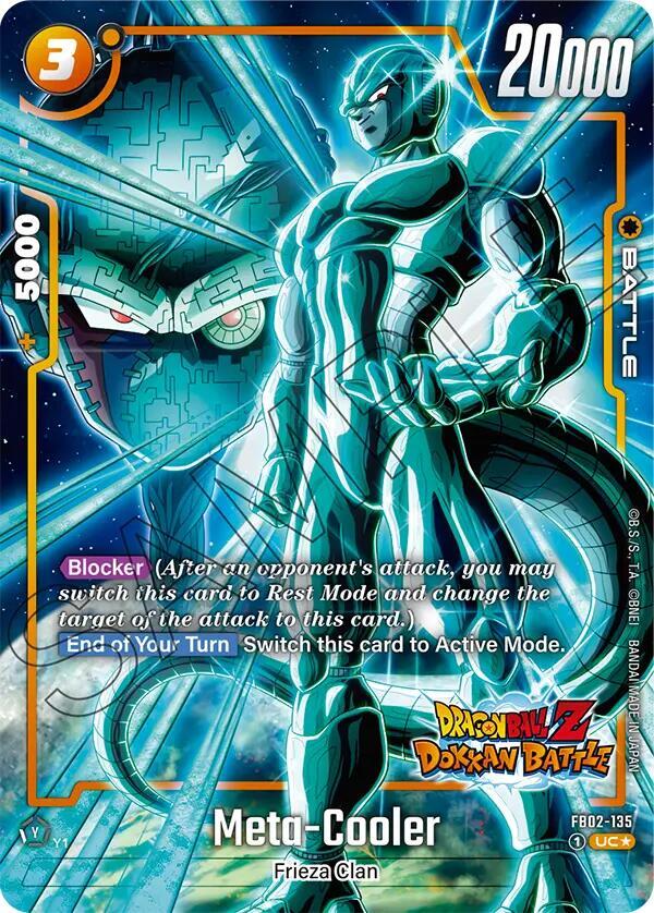 Meta-Cooler (Dragon Ball Z Dokkan Battle Alternate Art)-Blazing Aura Alternate Art Reprints-Uncommon-Holofoil