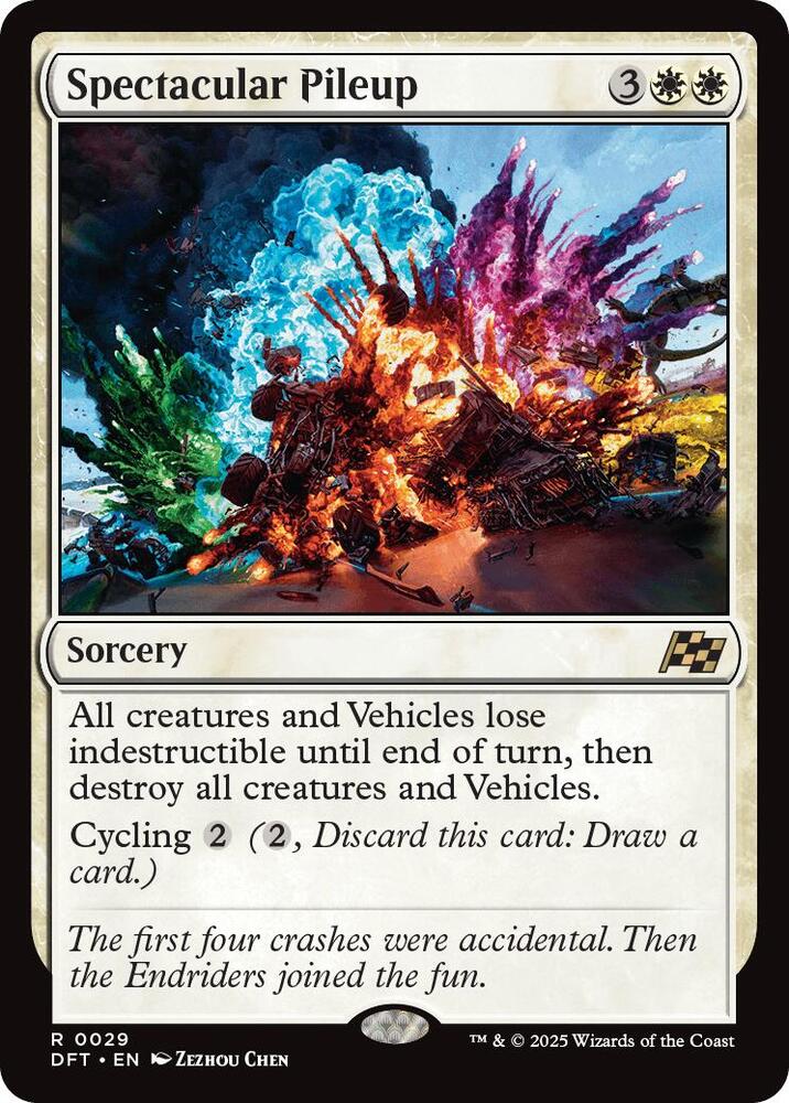 Spectacular Pileup-Aetherdrift-R-Normal