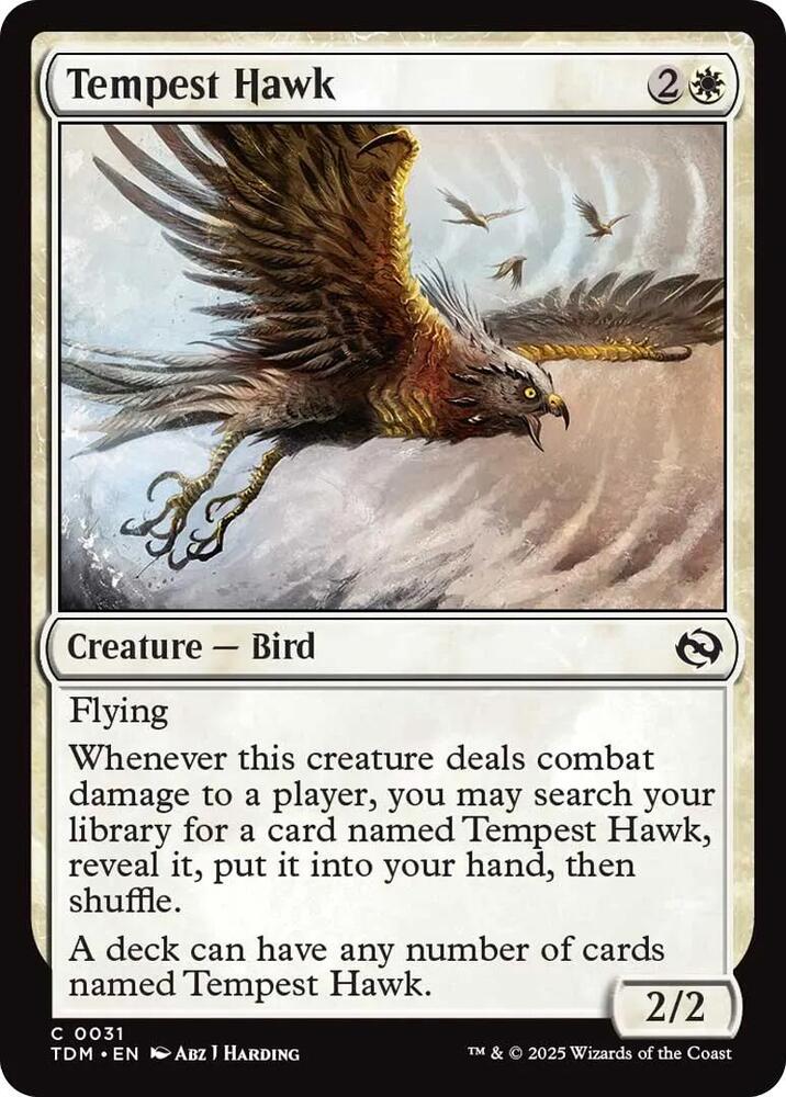 Tempest Hawk-Tarkir: Dragonstorm-C-Normal