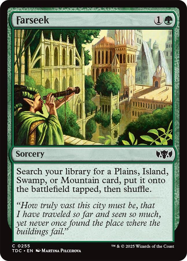 Farseek-Commander: Tarkir: Dragonstorm-C-Normal
