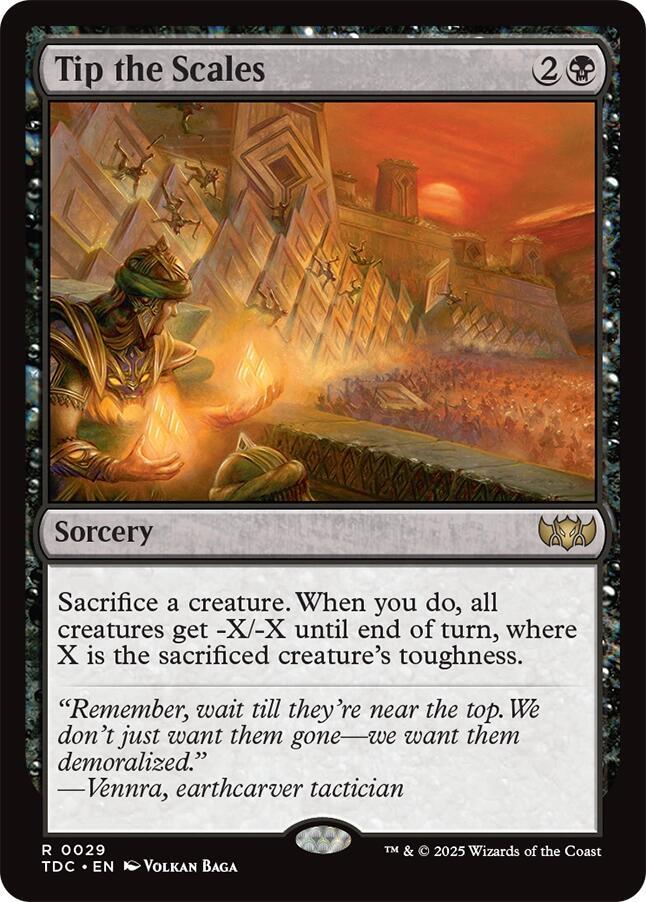 Tip the Scales-Commander: Tarkir: Dragonstorm-R-Normal