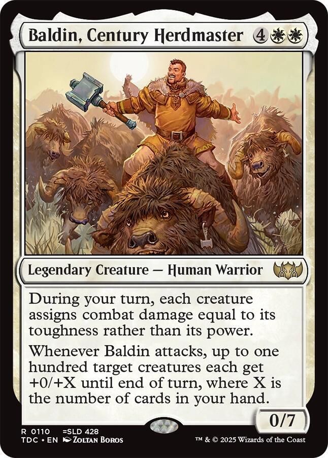 Baldin, Century Herdmaster-Commander: Tarkir: Dragonstorm-R-Normal
